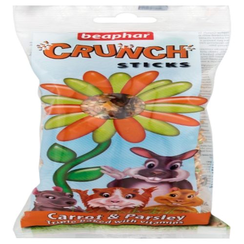 Beaphar Small Animal Crunch Sticks Carrot & Parsley