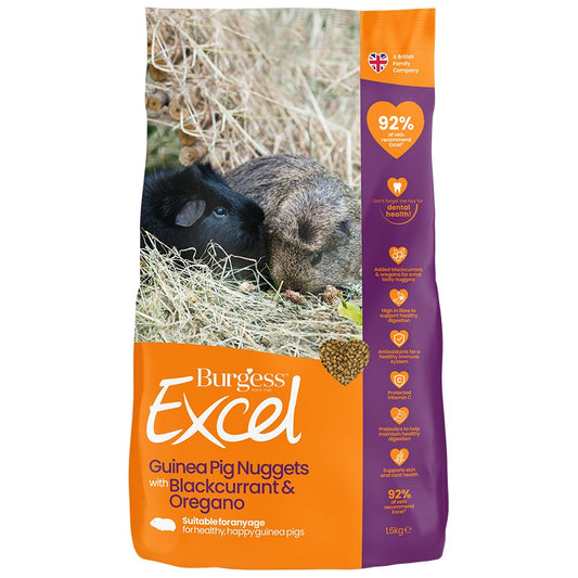 4 x Burgess Excel Adult Rabbit Oregano  1.5kg