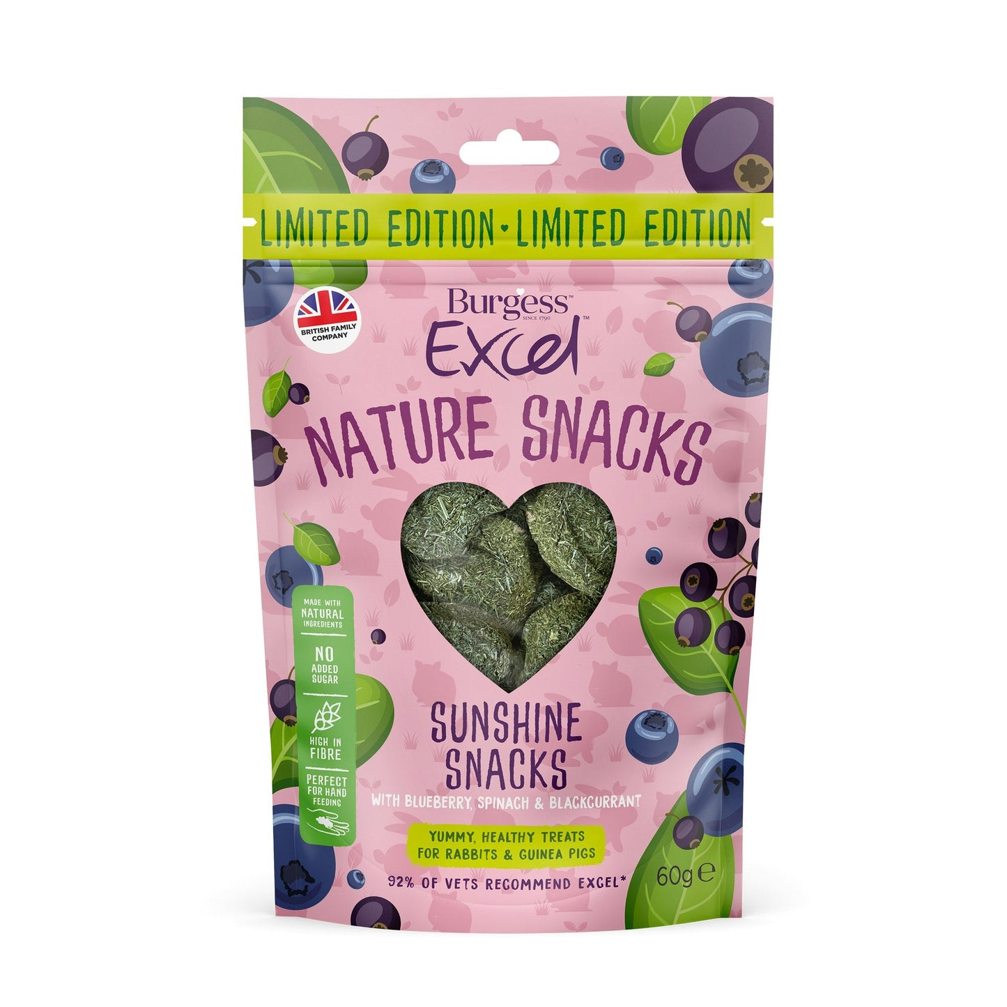 12 x Burgess Excel Sunshine Snacks