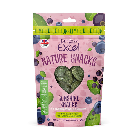 12 x Burgess Excel Sunshine Snacks