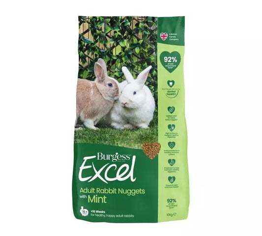 Burgess Excel Adult Rabbit Mint 1.5kg