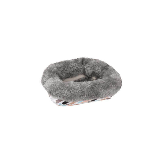Flamingo Basket Clavio Rectangular Multicolour Small Animal Bed (15 x 13 x 5,5cm)