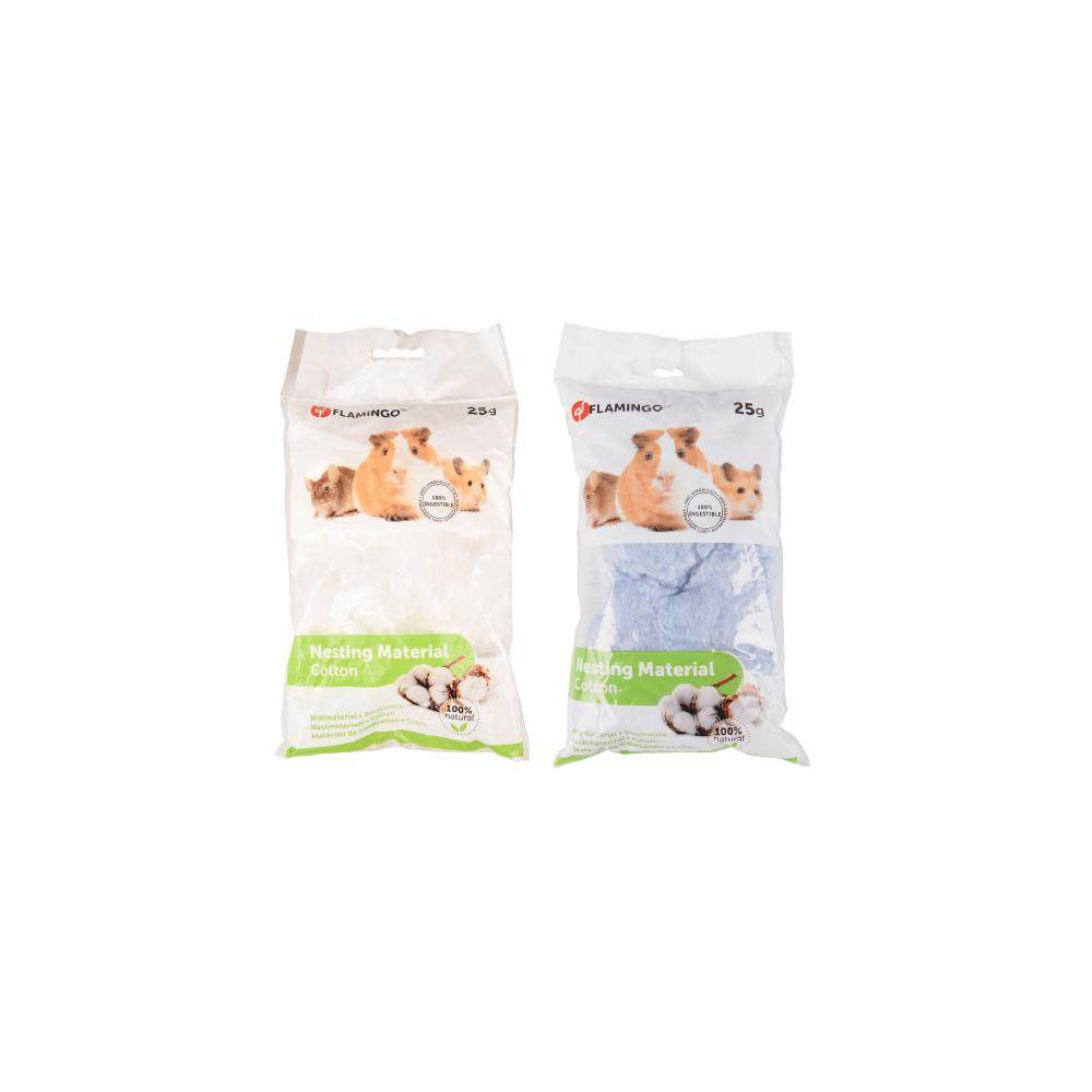 Flamingo Faro Cotton Small Animal Nesting Material 25gr