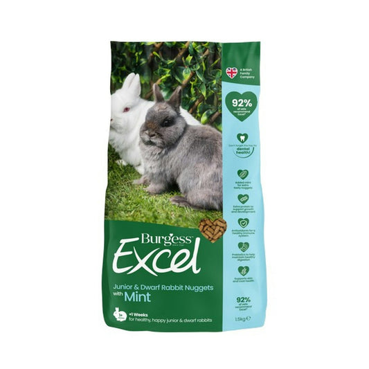 4 x Burgess Excel Junior & Dwarf 1.5kg