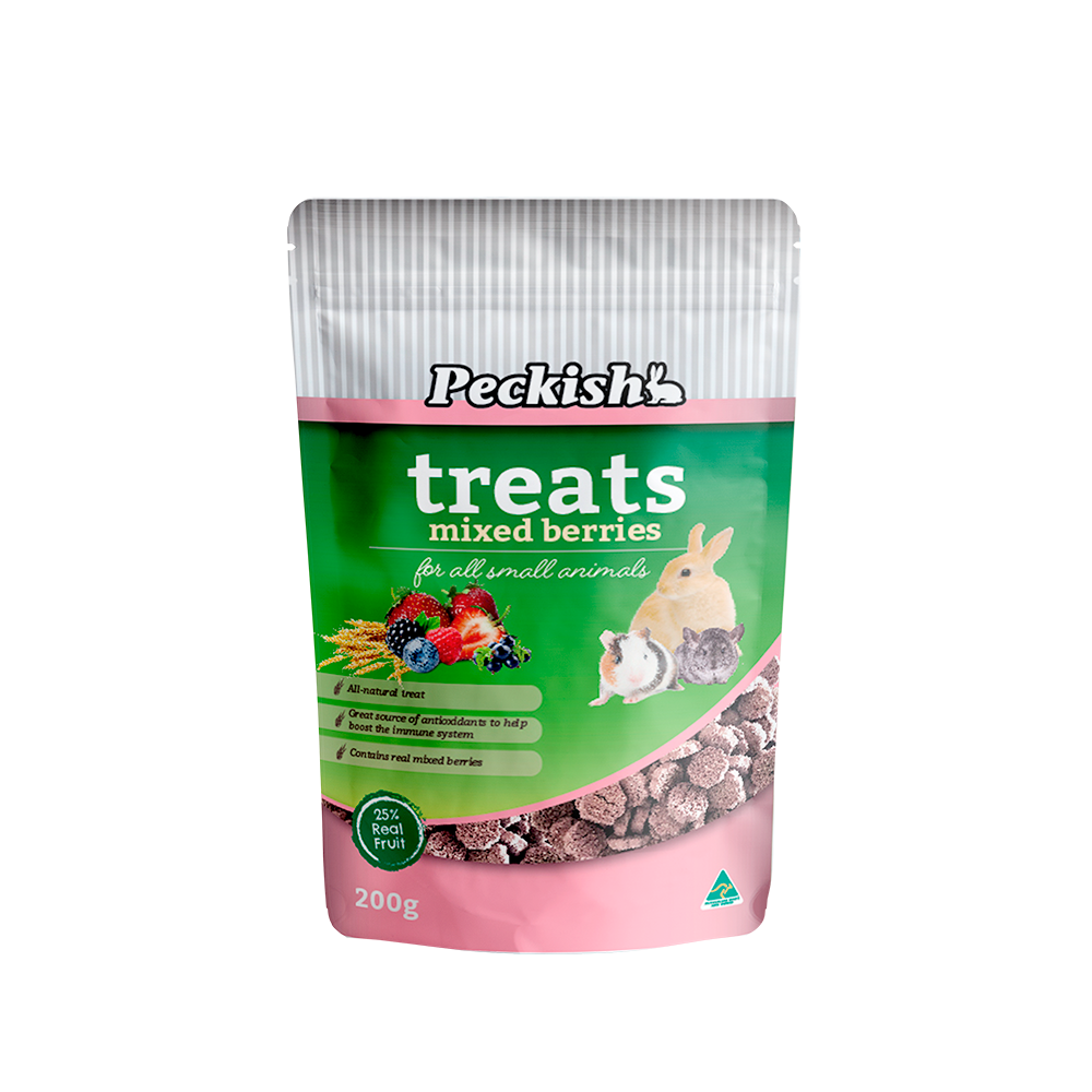 Peckish - Small Animal Mixed Berry Treat 200g